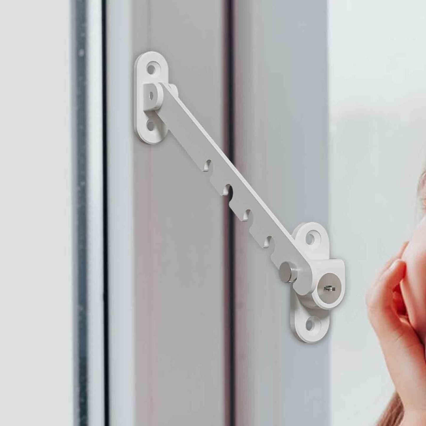 Bloque Porte - ChildSafetyLockStopper™ - Blanc - Éveil bébé
