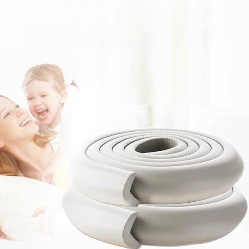 Protecteur de Coin de Table - BabySafetyCornerProtector™ - Gris Clair - Éveil bébé